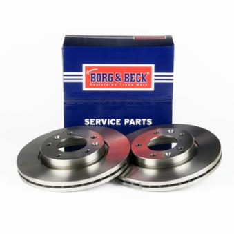 Jeu de 2 disques de frein avant BORG & BECK OEM 0K56A33251
