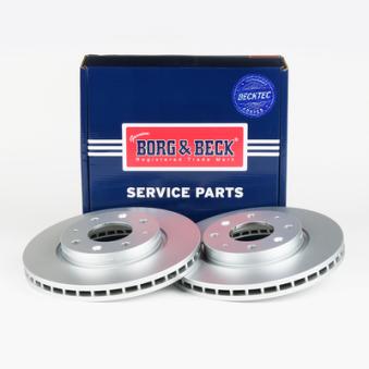 Jeu de 2 disques de frein avant BORG & BECK BBD4656