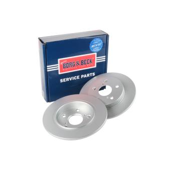 Jeu de 2 disques de frein arrière BORG & BECK OEM 4243112280