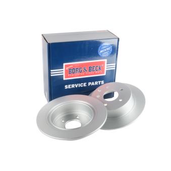 Jeu de 2 disques de frein arrière BORG & BECK OEM 43206JE20A