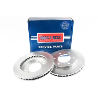 Jeu de 2 disques de frein avant BORG & BECK OEM MN102276
