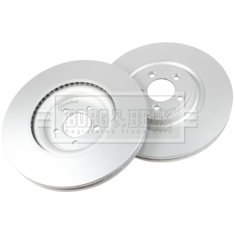 Jeu de 2 disques de frein avant BORG & BECK BBD4731 - Visuel 2