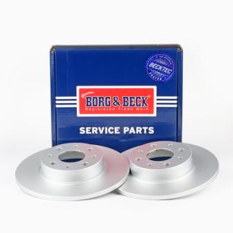 Jeu de 2 disques de frein arrière BORG & BECK OEM 51865132