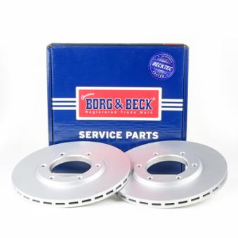 Jeu de 2 disques de frein avant BORG & BECK BBD4916
