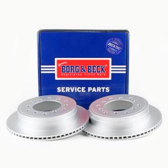 Jeu de 2 disques de frein arrière BORG & BECK OEM 4243160190