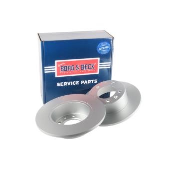 Jeu de 2 disques de frein arrière BORG & BECK OEM 432000367R
