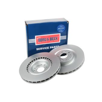 Jeu de 2 disques de frein avant BORG & BECK OEM 51897455