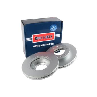 Jeu de 2 disques de frein avant BORG & BECK OEM 1742318