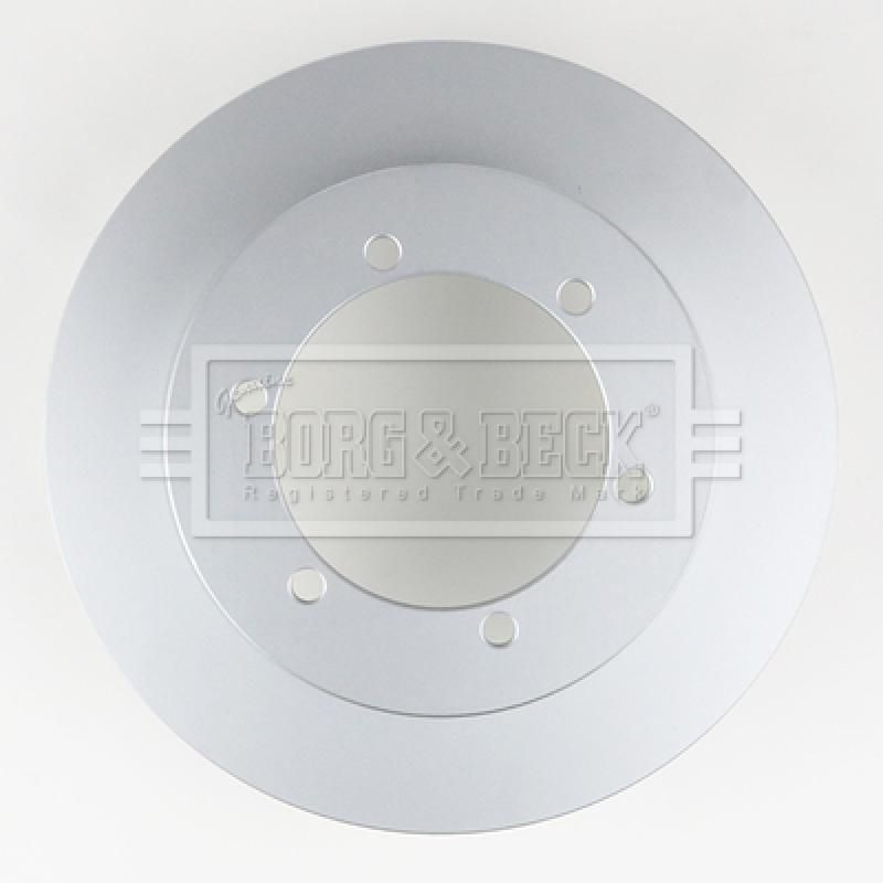 Jeu de 2 disques de frein arrière BORG & BECK BBD5414 - Visuel 1