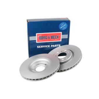 Jeu de 2 disques de frein arrière BORG & BECK OEM SU001A6135