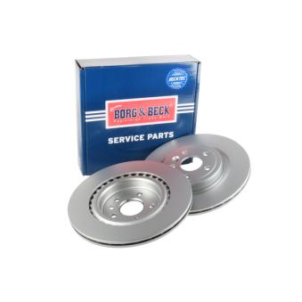 Jeu de 2 disques de frein arrière BORG & BECK OEM T4A2061