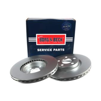 Jeu de 2 disques de frein avant BORG & BECK BBD5639