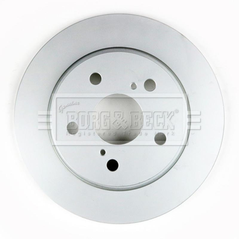 Jeu de 2 disques de frein arrière BORG & BECK BBD5644 - Visuel 1