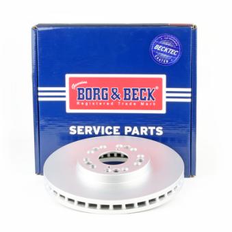 Jeu de 2 disques de frein avant BORG & BECK OEM 4351250100