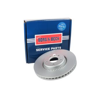 Jeu de 2 disques de frein avant BORG & BECK OEM 31400764
