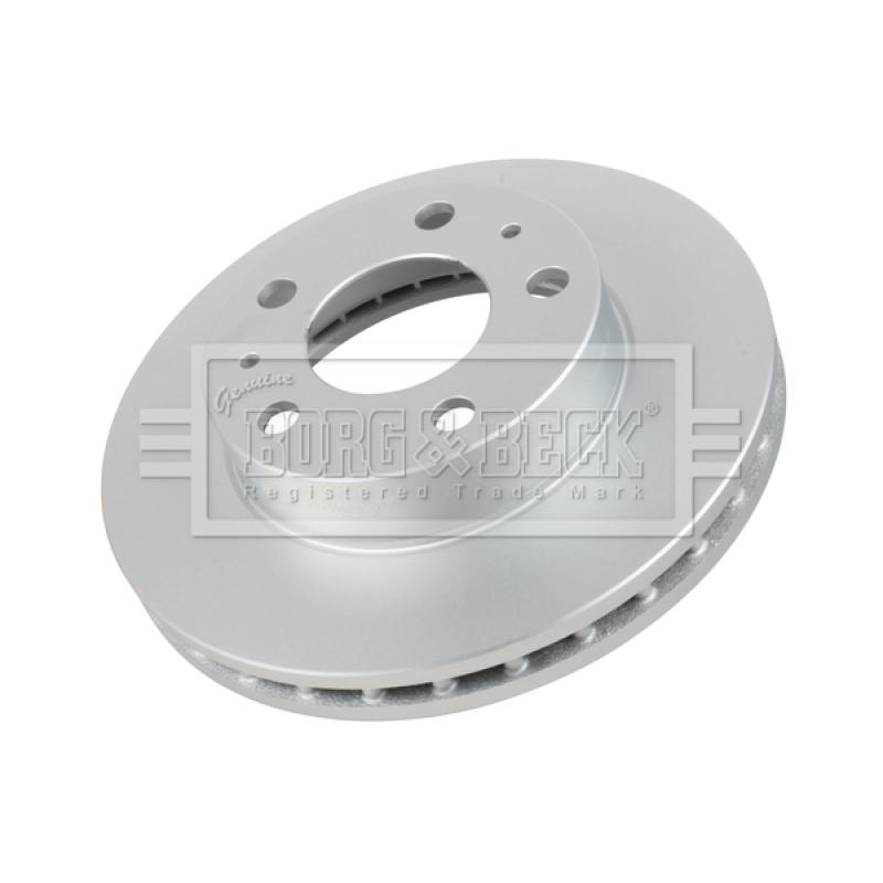 Jeu de 2 disques de frein avant BORG & BECK BBD5805S - Visuel 2