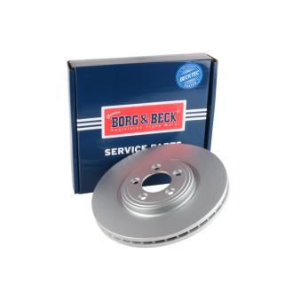 Jeu de 2 disques de frein avant BORG & BECK OEM C2C25336