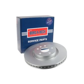 Jeu de 2 disques de frein avant BORG & BECK OEM 569274