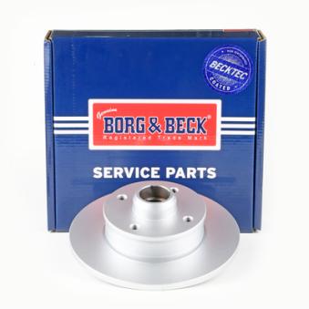 Jeu de 2 disques de frein arrière BORG & BECK OEM 191615601A