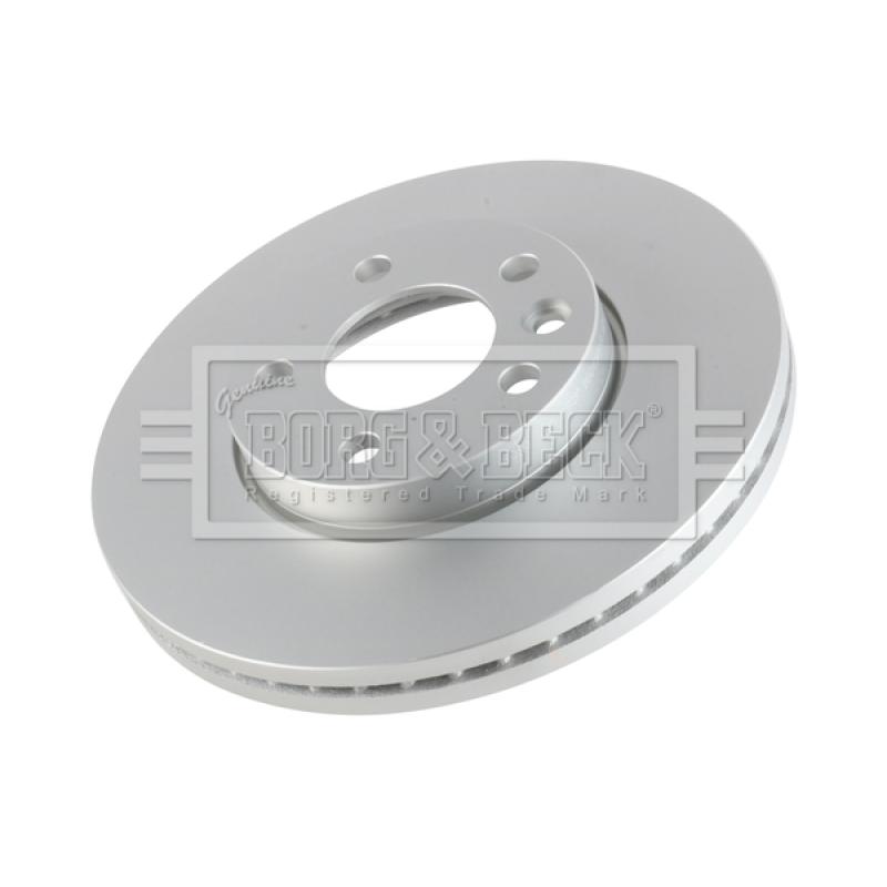 Jeu de 2 disques de frein avant BORG & BECK BBD5901S - Visuel 2