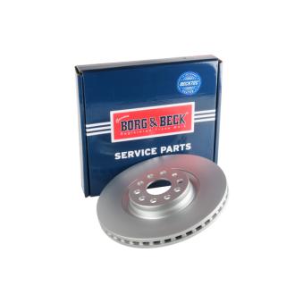 Jeu de 2 disques de frein avant BORG & BECK OEM 1K0615301AD Jeu de 2 disques de frein avant BORG & BECK OEM 1K0615301AD