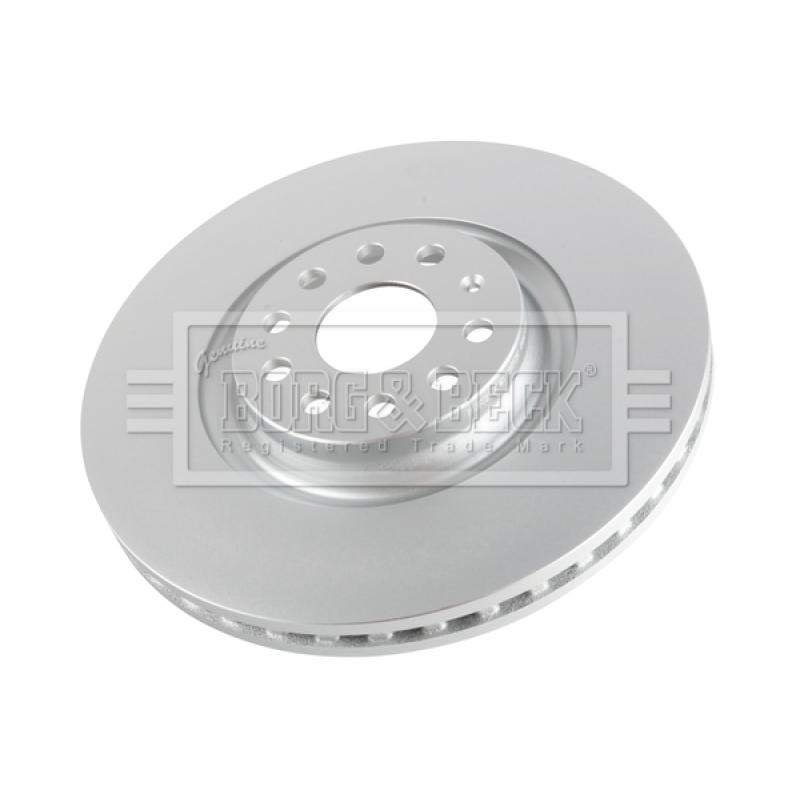 Jeu de 2 disques de frein avant BORG & BECK BBD5963S - Visuel 2