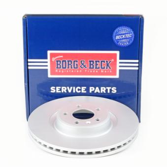 Jeu de 2 disques de frein avant BORG & BECK OEM 4G0615301M