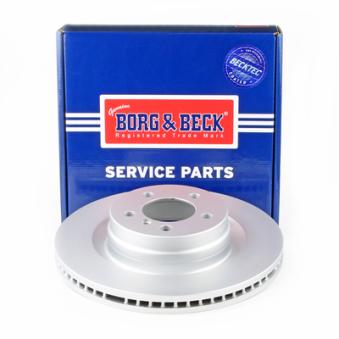 Jeu de 2 disques de frein avant BORG & BECK OEM SDB500181