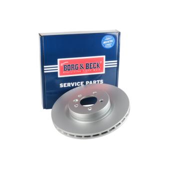 Jeu de 2 disques de frein avant BORG & BECK OEM sdb000621