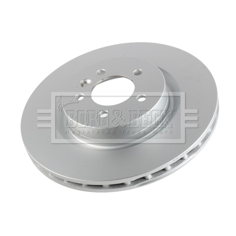 Jeu de 2 disques de frein avant BORG & BECK BBD5999S - Visuel 2