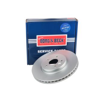 Jeu de 2 disques de frein avant BORG & BECK OEM 13597467