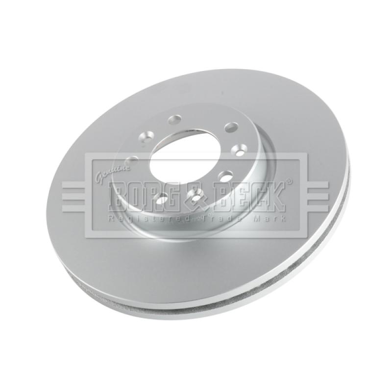 Jeu de 2 disques de frein avant BORG & BECK BBD6138S - Visuel 2