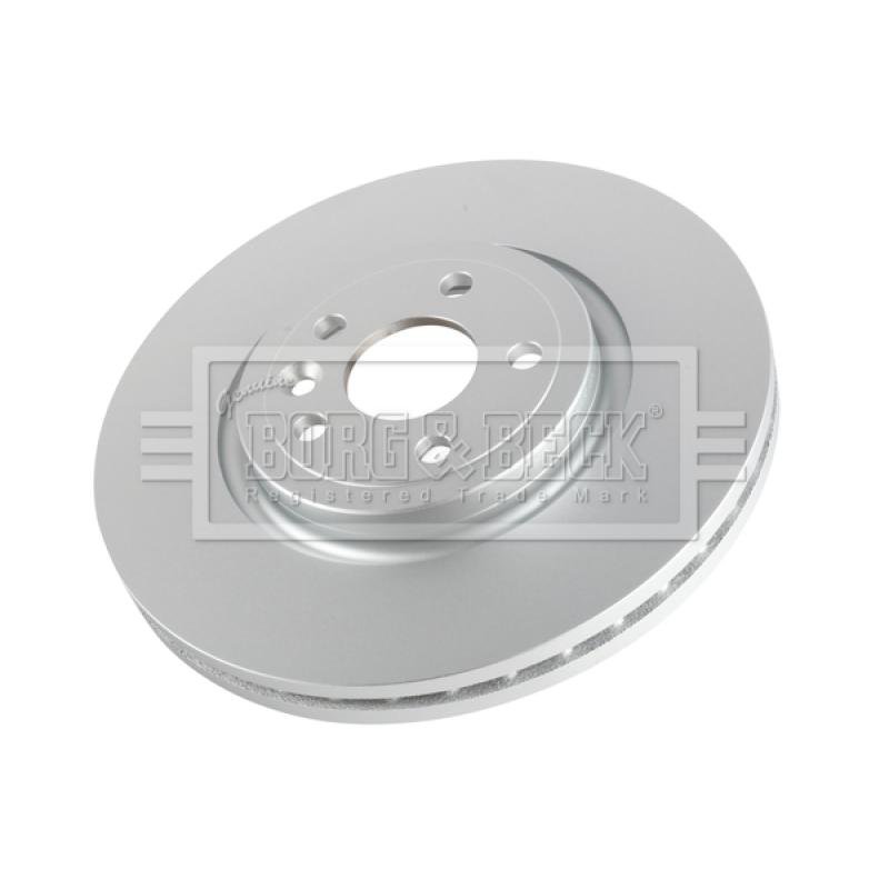 Jeu de 2 disques de frein avant BORG & BECK BBD6143S - Visuel 2