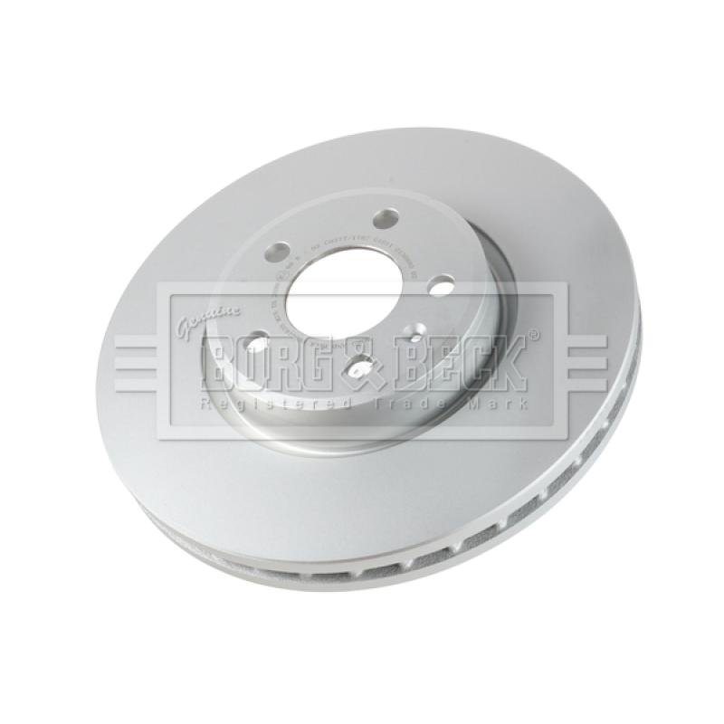 Jeu de 2 disques de frein avant BORG & BECK BBD6163S - Visuel 2