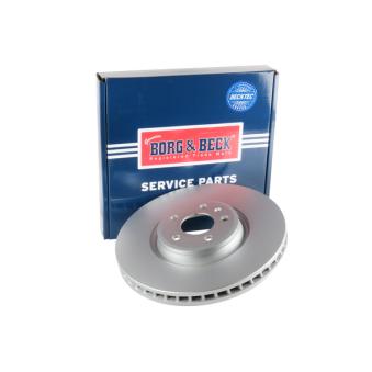 Jeu de 2 disques de frein avant BORG & BECK OEM 4M0615301AN