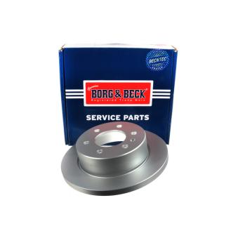 Jeu de 2 disques de frein arrière BORG & BECK OEM 9104230200
