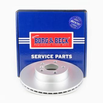 Jeu de 2 disques de frein avant BORG & BECK OEM 34106880060