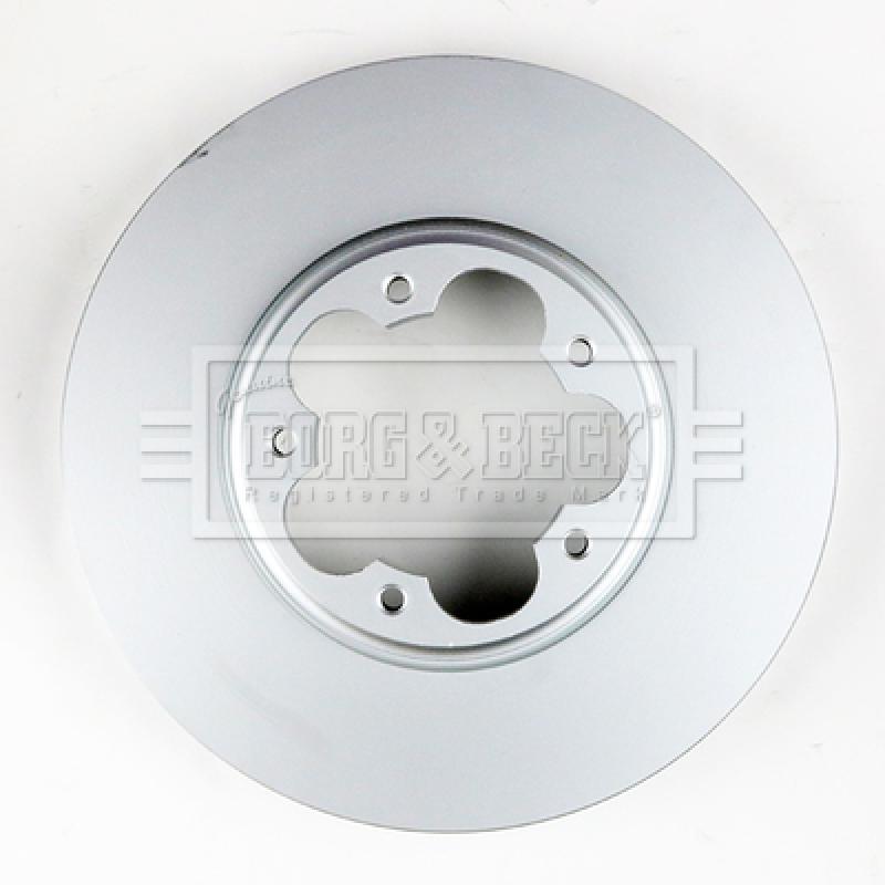 Jeu de 2 disques de frein avant BORG & BECK BBD6269S - Visuel 1