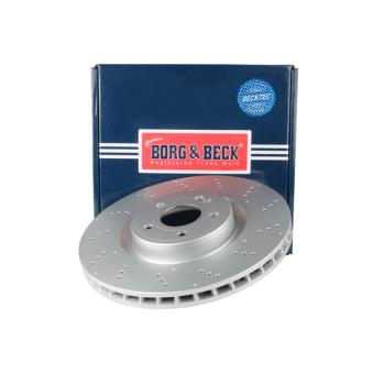 Jeu de 2 disques de frein avant BORG & BECK OEM 2474210812