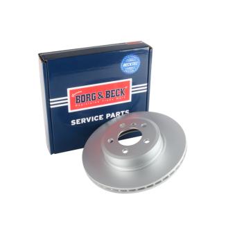 Jeu de 2 disques de frein avant BORG & BECK OEM 34116794429