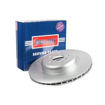 Jeu de 2 disques de frein arrière BORG & BECK OEM 34206896673