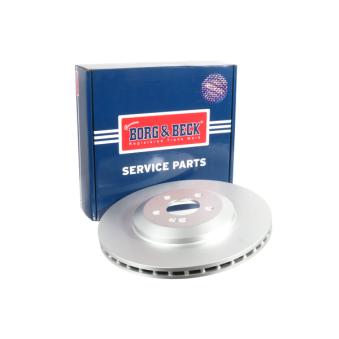 Jeu de 2 disques de frein arrière BORG & BECK BBD7037S