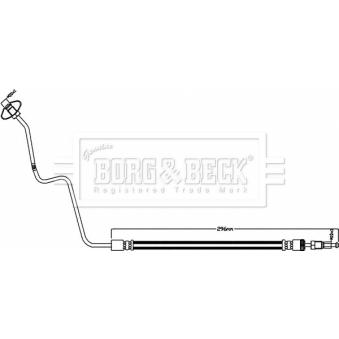 Flexible de frein BORG & BECK OEM 4888GR