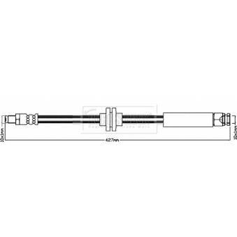 Flexible de frein BORG & BECK OEM 4806J9