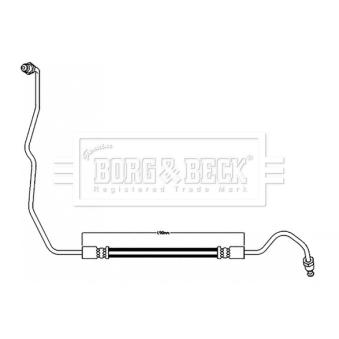 Flexible de frein BORG & BECK OEM 463160004R Flexible de frein BORG & BECK OEM 463160004R