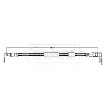 Flexible de frein BORG & BECK OEM 500392703