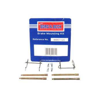 Kit d'accessoires, plaquette de frein à disque BORG & BECK BBK1120
