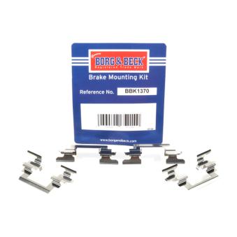 Kit d'accessoires, plaquette de frein à disque BORG & BECK BBK1370