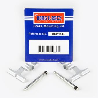Kit d'accessoires, plaquette de frein à disque BORG & BECK BBK1444