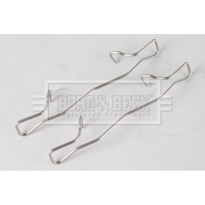 Kit d'accessoires, plaquette de frein à disque BORG & BECK BBK1545 - Visuel 1